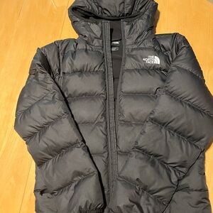 The North Face Black puffer jacket
